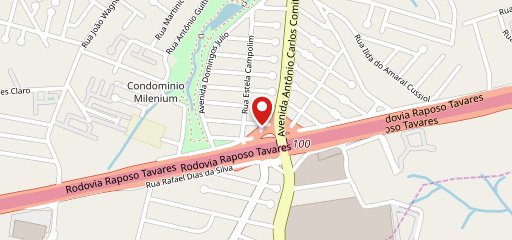 Restaurante Rubirai Sorocaba no mapa