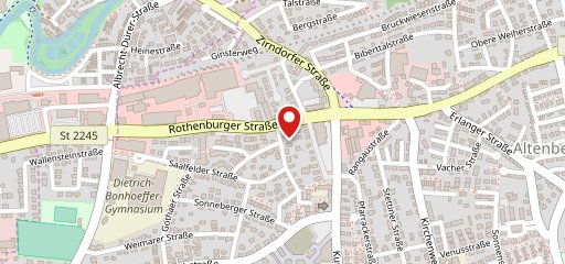 Bar Café Rüffelmacher sur la carte