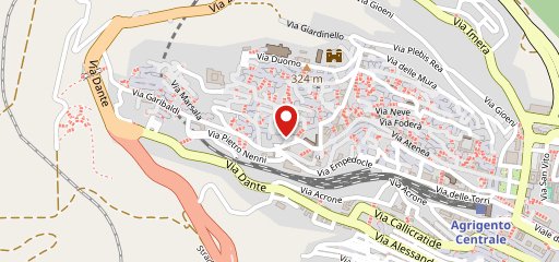 Ristorante Ruga Reali, Osteria del teatro sulla mappa