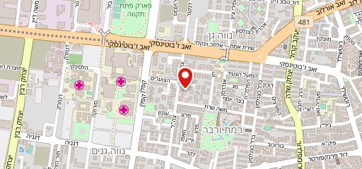 פיצה כפר גנים-סופר מחיר Petah Tikwah sur la carte