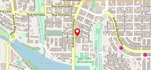 S.A Casa do sushi Londrina no mapa