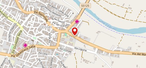 Ristorante Pizzeria Sa Marina sulla mappa