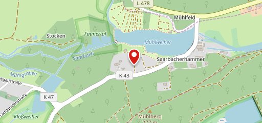 Hotel Restaurant SAARBACHERHAMMER sur la carte