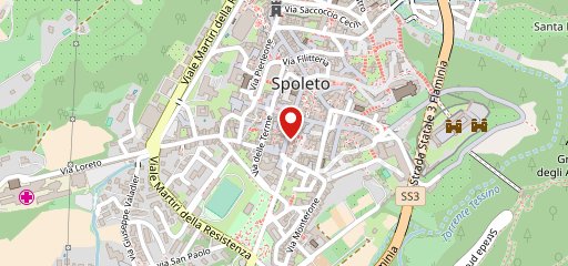 Ristorante Sabatini il giardino del corso sulla mappa