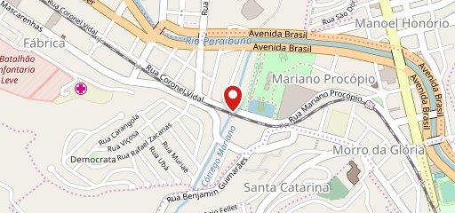 Sabor Bh Juiz de Fora MG no mapa