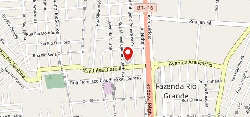 Sabor Café no mapa