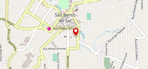 Edelweiss Restaurant em São Bento do Sul no mapa