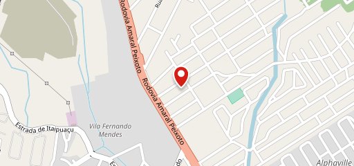 Pizzaria Sabor da Itália no mapa