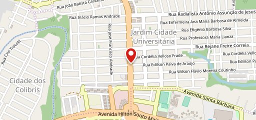 Sabor e Prosa Tapiocaria em Jardim Cidade Universitária no mapa