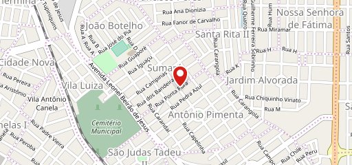 Sabor Mineiro no mapa