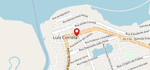 Sabor nordestino Luís Correia PI no mapa