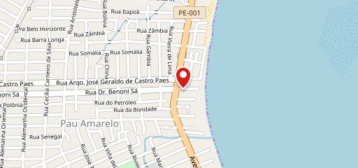 Sabor Nordestino no mapa