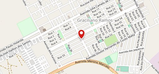 Sabor Nordestino Restaurante e Pizzaria - Graciliano Ramos no mapa