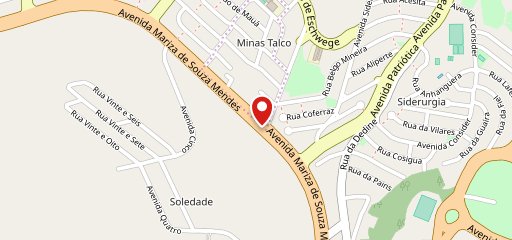 Sabor Pizzas e Porções no mapa