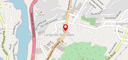 Saboreie Burguers no mapa