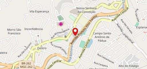 Saboreio Lanches no mapa