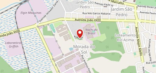 O Capiau no mapa