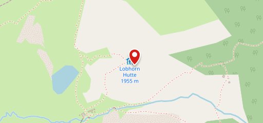 Lobhornhutte sur la carte