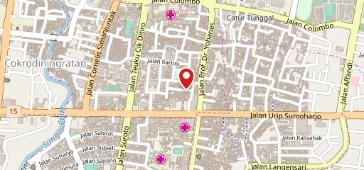 Sagan Super Sambal on map