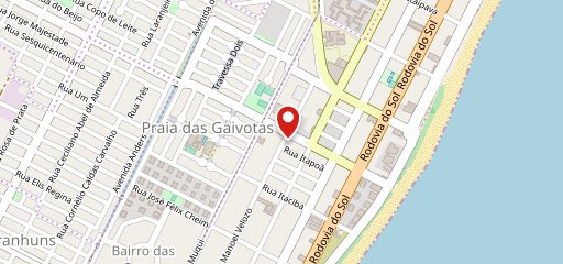 Sahib Gaivotas pizzaria delivery no mapa