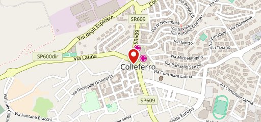 SAINT DROGO Colleferro sulla mappa