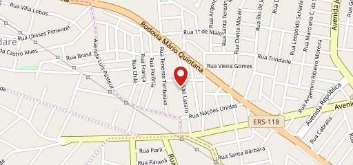 Salão da Igreja Santo Agostinho no mapa