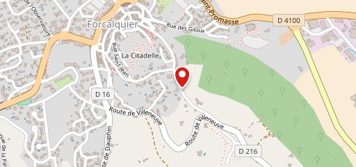 L'Entre Deux Forcalquier sur la carte