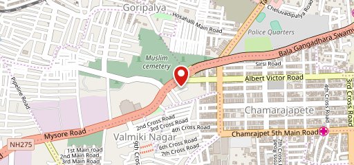 Samana Restaurant at Hotel Benhur Pride Bangalore on map