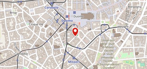 SAMARANI CAFE' Milan sulla mappa