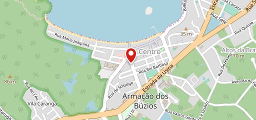 Sambaqui no mapa