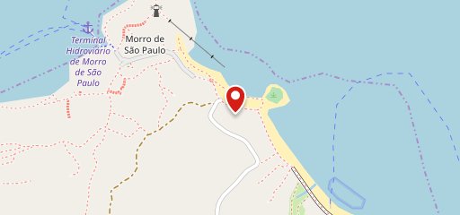 Sambass Pousada - Morro de São Paulo - Bahia no mapa