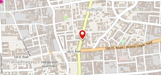 SAM'S PIZZA PRAHLADNAGAR on map