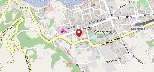 San Antonio restaurant sorrento sulla mappa