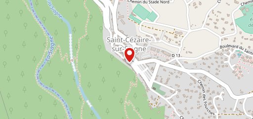 San Cezari sur la carte