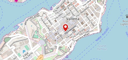 San Giovanni Valletta sur la carte