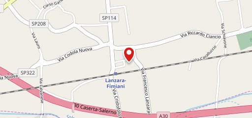 Pizzeria San Giuseppe sur la carte