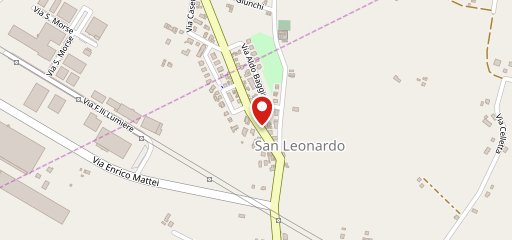 San Leonardo sur la carte