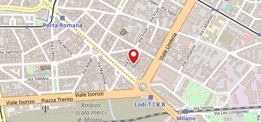 Ristorante pizzeria San Marco sulla mappa