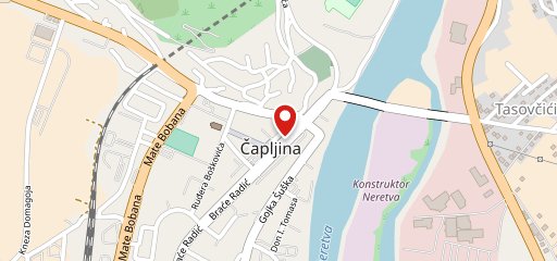 San Marino Čapljina Vego Zapadnjak sur la carte