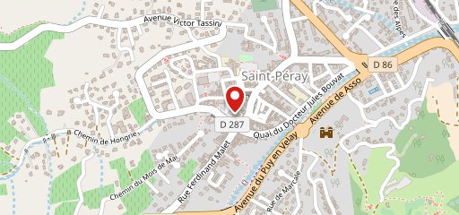 San Pétrus sur la carte