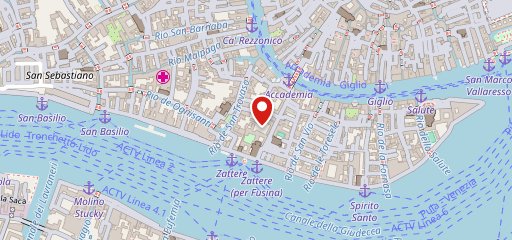 Ristorante San Trovaso sulla mappa