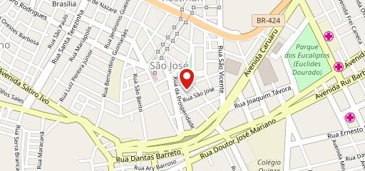 Sandro Pizzaria no mapa