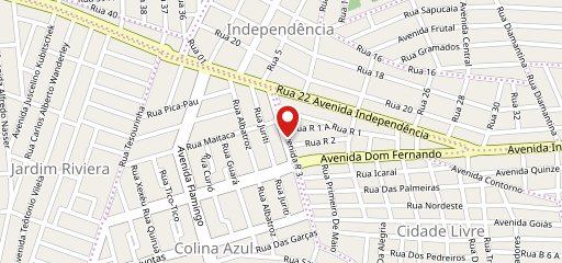 Jantinhas, Sanduicheria, Pizzaria e Omeletes - Peres Grill Aparecida de Goiânia no mapa