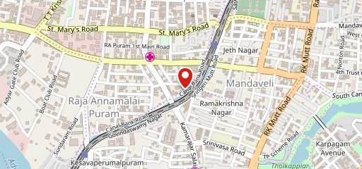 Sangeetha Fast Foods - RA Puram on map