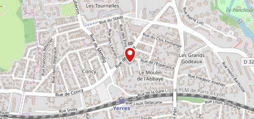 Sansushi Yerres sur la carte