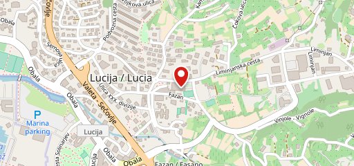 Pizzeria Santa Lucija sulla mappa