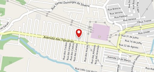 Santa Massa esfira no mapa