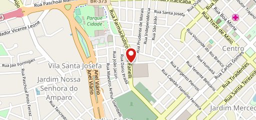 Santo Burrito no mapa