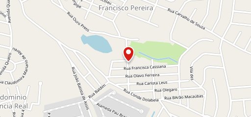 Santo Café em Casa no mapa