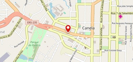 Santo Bistrô e Café no mapa